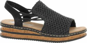 Sandały damskie Rieker 62941-00 schwarz 38 Sandały damskie Rieker 62941-00 schwarz 38