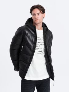 Ombre Clothing Pánská zimní bunda Weeriwirri černá XL