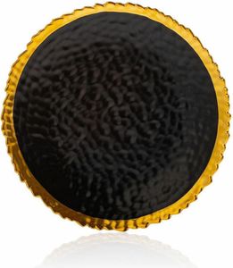 Talerz Kati Black Gold 25 cm