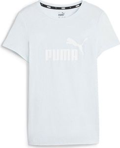Puma Ess Logo G Kurzarm-t-shirt Blau 7-8 Years Mädchen Blau 7-8 Years