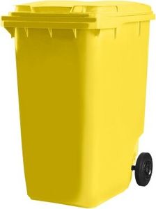 Hardwex Mülltonne 360 l Gelb