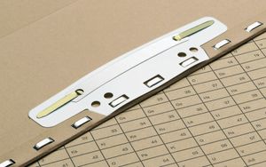 ELBA Einhängeheftstreifen für Registraturen aus PVC weiß 25 Stück