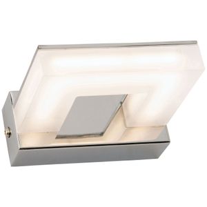 Näve LED Wandleuchte; Farbe: chrom, frost, 1168242