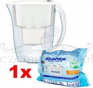 Aquaphor Amethyst weiß Filterkanne 2,8 L + 1 Filtereinheit
