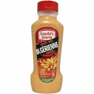 Gouda's Glorie Spicy Hot Algerienne Sauce (550ml Flasche)