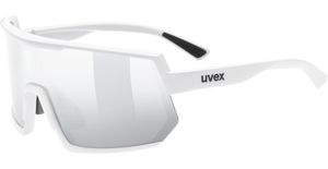 Uvex Sportstyle 235 white Brille Eyewear Scheibe uvex supravision mirror silver Cat.3 Einheitsgröße