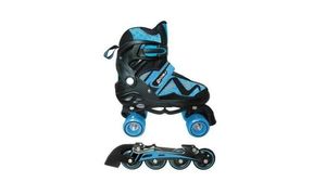 Rollschuhe + Inline Skates 2-in-1 MANDELLI 31-34 blau