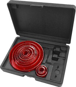 Korunkové vystružovacie vrtáky, 13 priemerov Ř19-127 mm