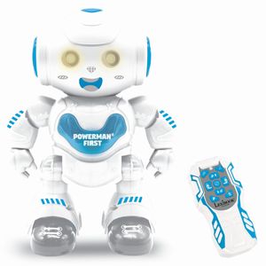 Erster Tanz-Roboter Powerman mit Lichteffekten