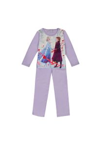 Frozen - Die Eiskönigin Schlafanzug Pyjama Mädchen         , Größe Kids:110-116