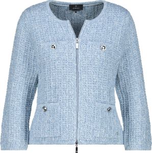 MONARI Tweed-Strickjacke spring water spring water 46 MONARI Tweed-Strickjacke spring water spring water 46