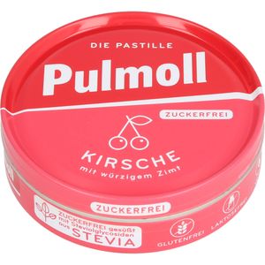 PULMOLL Hustenbonbons Kirsche mit würzigem Zimt ohne Zucker 50g