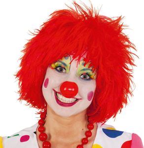 Perücke Clown Rot Clownsperücke für Erwachsene