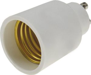 Lampensockel-Adapter, Kunststoff GU10 auf E27