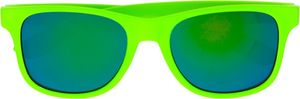 Grüne Brille der 80er Jahre mit Gläsern Retro