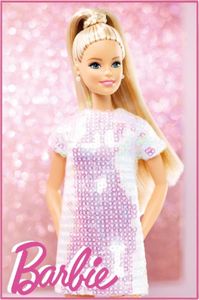 Barbie Spielmatte Komfortabler Kinderzimmer-Teppich, 120x80 cm Barbie Spielmatte Komfortabler Kinderzimmer-Teppich, 120x80 cm