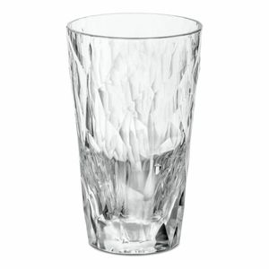 Koziol Club Extra Longdrink, Cocktailglas, Whiskyglas, Trinkglas, Superglas, Crystal Clear, 300 ml, 3406535