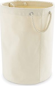 Westford Mill Baumwolltasche Heavy Canvas Storage Trug W580 Beige Natural M (40 x 40 cm)