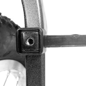 Abus Spannband LH-Adapter für Befestigung Rahmenschlösser schwarz