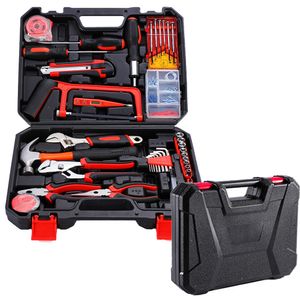 Werkzeugsets, 108-tlg., Werkzeugset, Werkzeugkasten, Werkzeugkiste, robustes Tool-Set