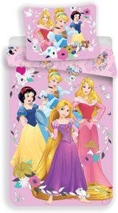Disneyho princezné Detské posteľné obliečky 2ks Set 135 140x200 cm Obliečky na prikrývku NOVINKA