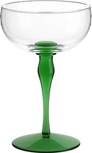 Eiscremeglas Genova Amore Vero 21,5cm grün Eiscremeglas Genova Amore Vero 21,5cm grün