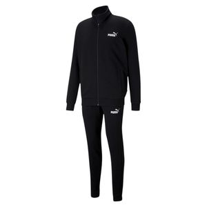 Puma Pánska tepláková súprava Clean CL / Tracksuit Jogging Suit, veľkosť:2XL, farba:Black (Puma Black)