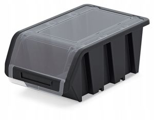 Prosperplast®, Kuweta, KTR20F-S411, Czarny, Organizer Zamknięcie