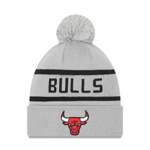 Pánská zimní čepice NEW ERA MLB Jake Cuff Knit NBA Chicago Bulls Grey - UNI