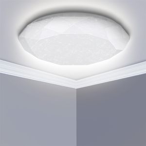 Aigostar LED Deckenleuchte 20 W moderne Sternenhimmel Deckenleuchte, Cool White 6500K, 1400 LM Schlafzimmer, Küche, Kinderzimmer, Wohnzimmer [Energieklasse A+]