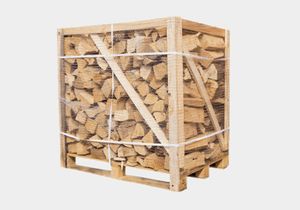 Brennholz Kaminholz Erle auf Palette 1 Raummeter 450kg