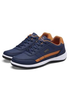 Herren Sneaker Runde Zehenflats Rutschfeste Commuting Freizeitschuhe Mode Trendige Schuhe Blau,Größe:EU 42