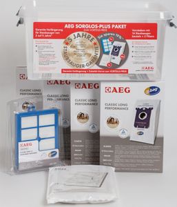 AEG Staubsaugerbeutel, Staubbeutel Sorglos Paket GR201 inkl.