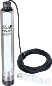 TIP Tiefbrunnnenpumpe AJ 4 Plus 100/57 max. Fö. 6000 l/h