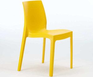 Stühle Küchenstuhl Esstischstuhl Esszimmerstuhl Grand Soleil Rome - Gelb