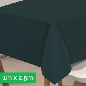 Tischdecke aus stoffähnlichem Vlies, 1m x 2,50m Grün,  100