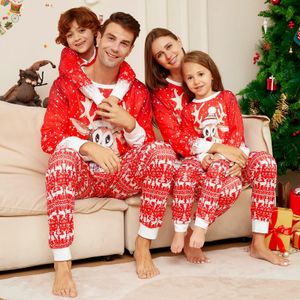 Weihnachtspyjama Familie Set Einteiliger Pyjama,Weihnachts Pyjama Familie Set Weihnachts Schlafanzug, Weihnachten Nachtwäsche Partner für Damen Herren Kinder, Herren, L, A13 Rentiere
