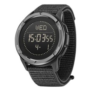 Digitale Sport-Smartwatch, ultraduennes Kohlefaserarmband, wasserdicht, Schrittzaehlerfunktion, Outdoor-GPS-Uhr