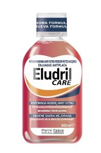 Eludril Pflege, Mundspülung gegen Zahnbelag, 500 ml