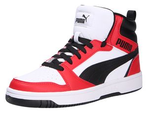 Puma Jungen Sneaker, rot(pumawhitepumablackfor (003)), Gr. 3