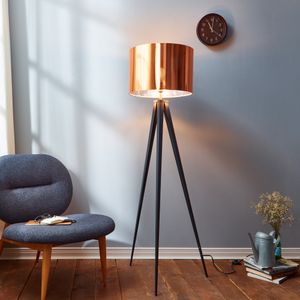 Stehleuchte Stehlampe Standleuchte LED Kupfer Schirm Versanora VN-L00005-EU Stehleuchte Stehlampe Standleuchte LED Kupfer Schirm Versanora VN-L00005-EU