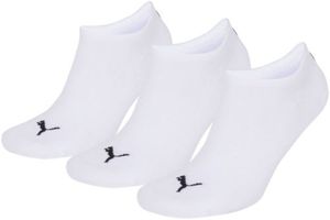 3 Paar Puma Sneaker Invisible Socken Gr. 35 - 49 Uni Für Damen Herren Füßlinge , Bekleidung:Xl; Farbe:300 - White