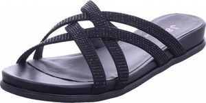 Jana Damen Pantolette in Schwarz, Größe 39
