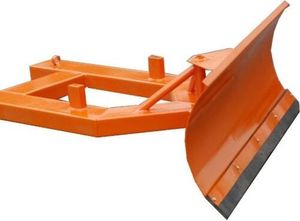 Schneeschild Universal Schneeschieber für Gabelstapler schwenkbar / 100 x 40 cm