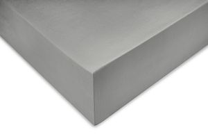 Satinado Spannbettlaken 180x200+35 cm. Iron Grey
