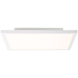BRILLIANT modernes LED Panel CERES in weiß | Deckenleuchte 25x25cm | warmweißes Licht |10 Watt 1000 Lumen 3000 Kelvin | Metall/Kunststoff