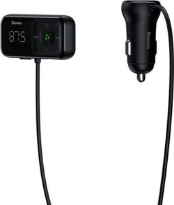Baseus Bluetooth Wireless Fm Transmitter mit Ladegert Schwarz