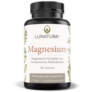 Magnesium-Komplex mit fermentierter Kakaobohne – 180 Tabletten