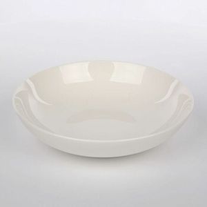 Talerz Głęboki 20Cm Bella Porcelana Kremowa