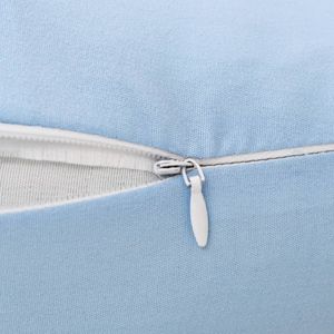 vidaXL Tehotenský vankúš v tvare J 54x(36-43) cm Modrý